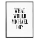 Póster - ¿Qué haría Michael?