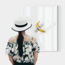 Plakat - Taped banana