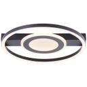 Deckenleuchte Leopold, schwarz, 5 x 37 cm, Metall Moderne Deckenleuchte, dimmbar