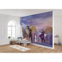 Non-woven tapet - Frozen Autumn Forest - 400 x 280 cm
