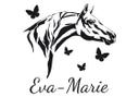 Wallsticker - Navn + hestehoved