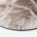 Tableau sur alu-Dibond Pissenlit Close Up - Rond