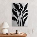 Geborsteld Alu-Dibond met goud-, zilver- & kopereffect - Botanische penseelkunst - Bruzual