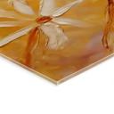 Akrylbillede Golden Blossom Rush | Floral Wall Art - Pomata
