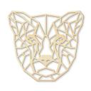Arte en madera de álamo - Guepardo de origami