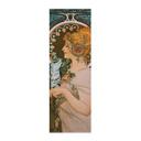 Póster de tela Mucha - La Pluma - Panorama