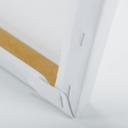 3 stykke lærredsprint, kaffe og kanel
