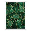 Frederiksson Plakat - Dark Green Emeralds