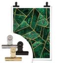 Frederiksson Plakat - Dark Green Emeralds