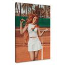 Cuadro en lienzo Loose - Venus juega al tenis