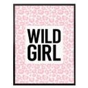 Plakat - Leopard - Wild Girl