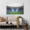 Canvasbillede Hertha BSC - Blå og hvid koreografi på det olympiske stadion