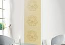 Architects Paper besticktes Panel Nobile gelb, met