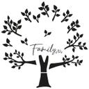 Sticker mural Arbre généalogique XXL