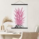 Tekstil plakat 1X Studio - Pink Pineapple