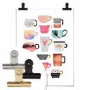 Frederiksson Plakat - Coffee Cups