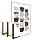 Frederiksson Plakat - Black & Gold Coffee Cups
