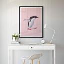 Póster Suelto - Flip Flop Penguin