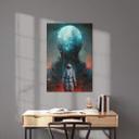 Tableau sur verre Heine - Astronaute en voyage - Astro Cruise