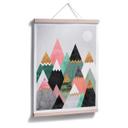 Frederiksson Plakat - Colourful Mountains