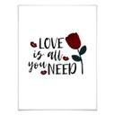 Póster Love is all you need