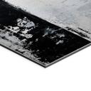 Geborsteld Alu-Dibond met goud-, zilver- & kopereffect - Abstracte structuurkunst - Bruzual