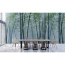 Fotomural Paredes de Patel 3 In The Bamboo 2 azul, verde, gris