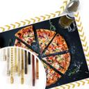 Póster de pizza italiana