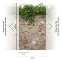 tapet stenvæg beige brun - non-woven tapet Industrial Livingwalls - mat og glat