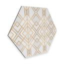 Hexagon Dibond Fredriksson - Golden Geometry