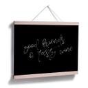 Plakat - Good friends & tasty wine