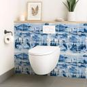 Azulejos Adhesivos paisajes en azul - lote de 12