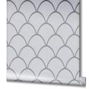 SCHÖNER-WOHNEN non-woven tapet, grafisk tapet grå