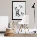 Plakat - Banksy - Real Hero