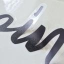 Spiegelsticker, Dekorativer Sticker smile!