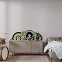 Wallsticker - Retro Cirkler Grøn
