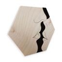 Hexagone - Placage bois de bouleau Nordic Creators - White Kiss