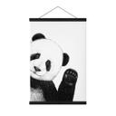Stofbillede Vinkende panda - Korenkova