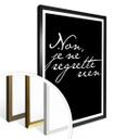 Poster Non je ne regrette rien