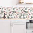 Køkkenbagvæg UN Designs - Blomster i kunstnerisk stil