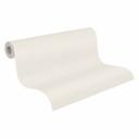Moderne non-woven tapet hvid creme - ensfarvet non-woven tapet monokrom stue