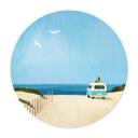 Póster Van Life - Vacaciones junto al mar - Rivers - Redondo