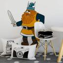 Muursticker Wickie de Viking - Halvar 2