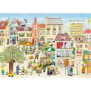 Papier peint photo - Marché au printemps