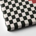 Lærredsprint - Optisk illusion: hjerte i pixel-stil - Kerr-Dineen