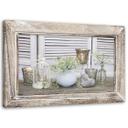 Canvasbillede, stilleben Shabby Chic