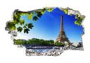 3D Wallsticker Sommer i Paris