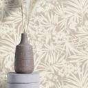 Blomstertapet, Paraiso beige ikke-vævet tapet