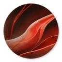 Tableau sur verre Wechsler - plantes d'agave en automne
