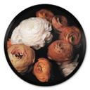 Póster FiguraNYC Photography - Naturaleza Muerta Ranúnculos - Redondo